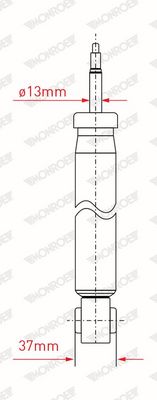 STOßDäMPFER MONROE G1057 4