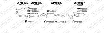 ABGASANLAGE VENEPORTE 400136