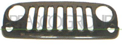 Решетка радиатора PRASCO JE4222001 для JEEP WRANGLER