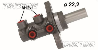 Главный тормозной цилиндр TRUSTING PF1182 для CHEVROLET AVEO