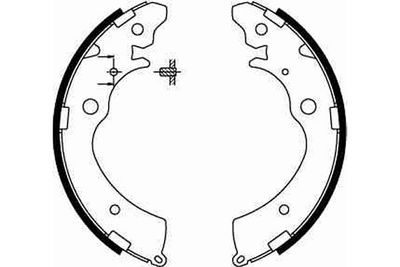 Brake Shoe Set GS8559