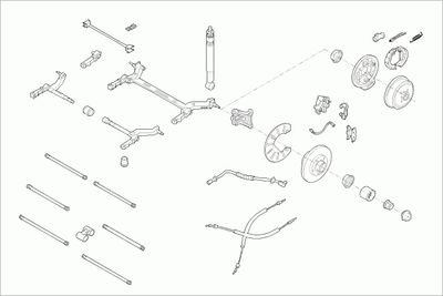 Układ kierowniczy SACHS RENAU-19II-RS005