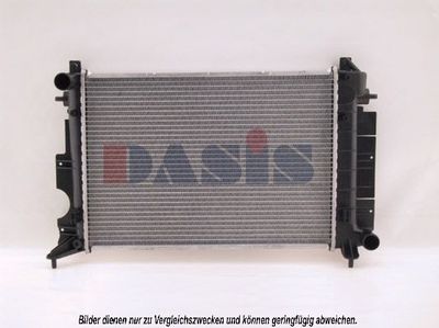 AKS DASIS 190210N Радиатор охлаждения двигателя  для SAAB  (Сааб 900)