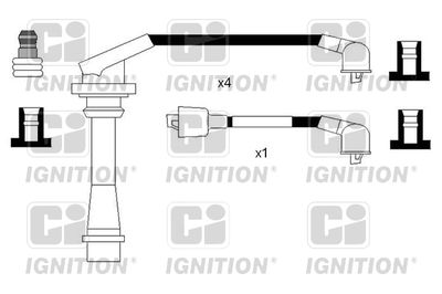 Комплект проводов зажигания QUINTON HAZELL XC1222 для DAIHATSU APPLAUSE