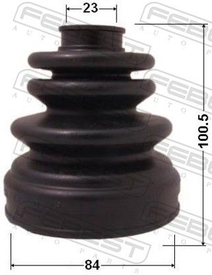 Bellow, drive shaft 0215-CA33