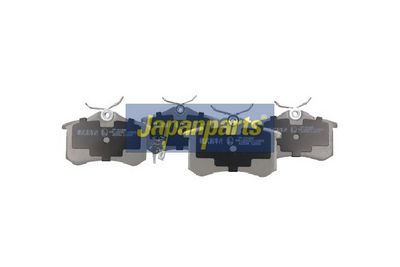 JAPANPARTS Stabdžių trinkelių rinkinys, diskinis stabdys