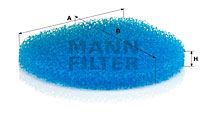 Фильтр, воздух во внутренном пространстве MANN-FILTER CU 12 001 для PEUGEOT 106