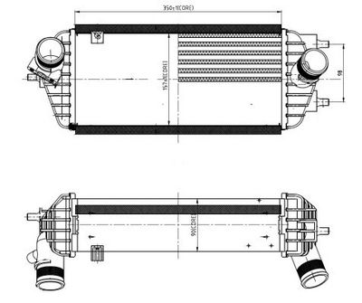 INTERCOOLER COMPRESOR NRF 309053 4
