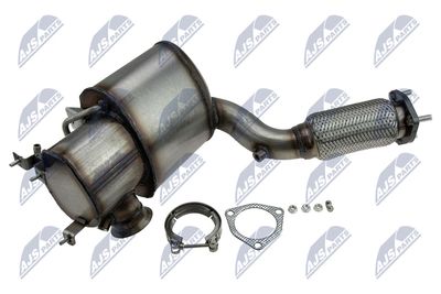 Sot-/partikelfilter, avgassystem NTY DPF-VW-006