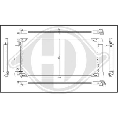 Condensor, airconditioning