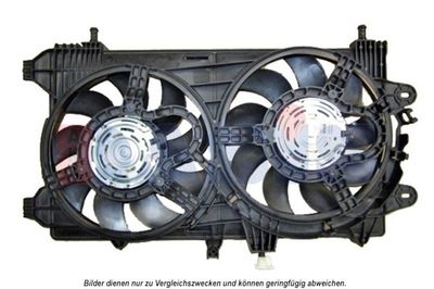 AKS DASIS 088145N Вентилятор системы охлаждения двигателя  для FIAT IDEA (Фиат Идеа)