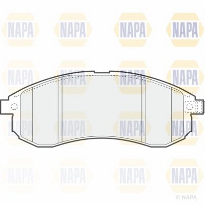 Brake Pad Set NAPA PBP7622