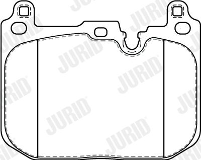 Brake Pad Set, disc brake 573854J