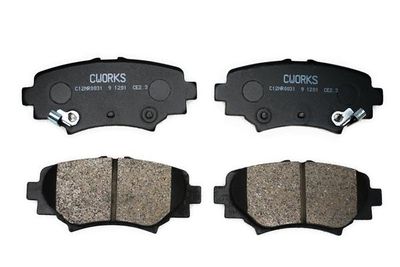 Комплект тормозных колодок, дисковый тормоз CWORKS C12NR0031 для MAZDA 3