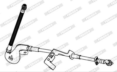 BREMSSCHLAUCH FERODO FHY2722 1