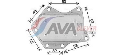 RADIATOR ULEI ULEI MOTOR AVA Clever Choice MS3744 1