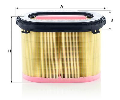 Cabinefilter (x171mm) past: CASE IH 1021 G, 1121 G, 21E, 521G, 621 G, 721 G, 821 G, 921 G