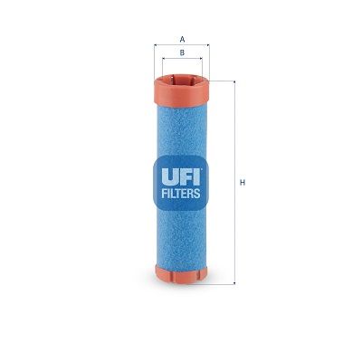 Luchtfilter 235x55 past: AEBI TC07, TT 50, TT 60, TT 80  AGRALE 4230 HSE FBO, 4230.4  HITACHI EX35  HOLDER 220, 230, 2.34, 240, 2.42, 330  KUBOTA B 1700, B 2100, B 2710, B 2710 HSD, B 7500
