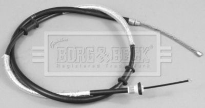 Тросик, cтояночный тормоз BORG & BECK BKB2498 для FIAT DOBLO