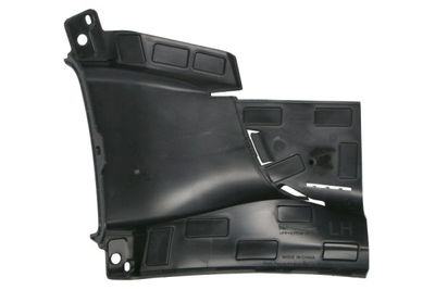 Bumperbevestiging Voor Links (bodem/zijkant, plastic) past: TESLA MODEL Y 01.20-