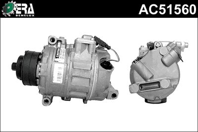 ERA Benelux AC51560 Компрессор кондиционера  для AUDI A6 C6 (4F2) S6 quattro