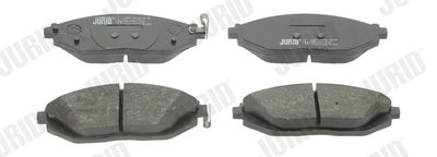 Комплект тормозных колодок, дисковый тормоз JURID 573385J для CHEVROLET SPARK