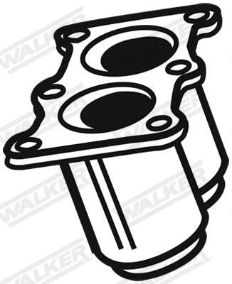 WELLROHR ABGASANLAGE WALKER 10544 1