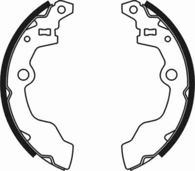 Brake Shoe Set C08008ABE