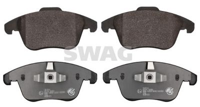 комплект спирачно феродо, дискови спирачки SWAG 64 91 6714