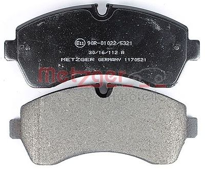 Brake Pad Set, disc brake 1170521