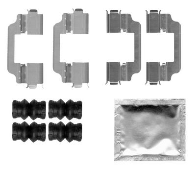 ZUBEHöRSATZ SCHEIBENBREMSBELAG