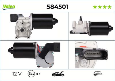 двигател на чистачките VALEO 584501