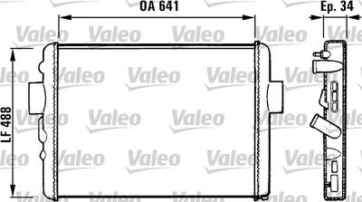 VALEO 731572 Радіатор охолодження двигуна для IVECO (Ивеко)