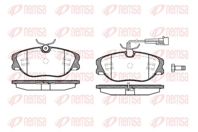 Комплект тормозных колодок, дисковый тормоз REMSA 0305.72 для FIAT COUPE