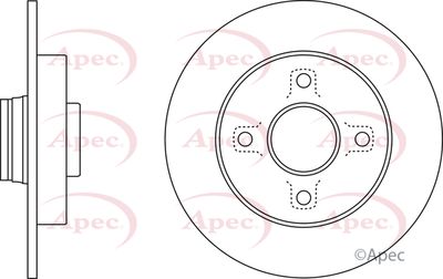 Brake Disc APEC DSK2812