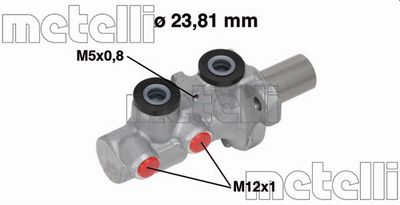 METELLI 05-0746 Головний гальмівний циліндр для MINI (Мини)