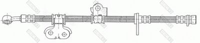 Тормозной шланг GIRLING 9004414 для HONDA LEGEND