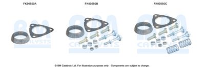 BM CATALYSTS FK90550 Катализатор для HONDA CR-V I (RD) 2.0 16V 4WD (RD1, RD3)
