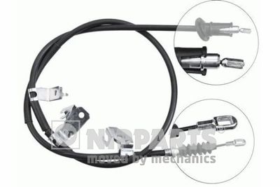 NIPPARTS J17337 Трос ручного тормоза  для MITSUBISHI COLT VI (Z3_A, Z2_A) 1.3 LPG
