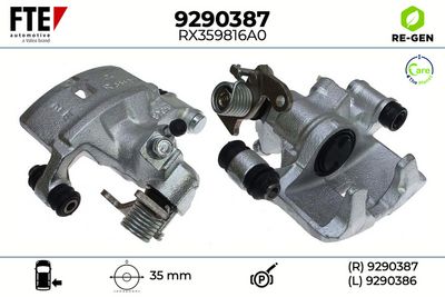 спирачен апарат FTE 9290387