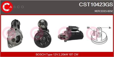CASCO CST10423GS Стартер  для MERCEDES-BENZ GL-CLASS (Мерседес Гл-класс)