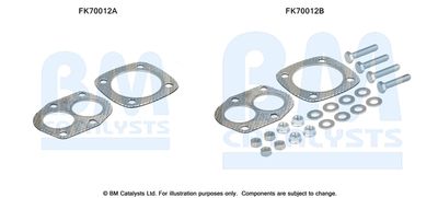 Монтажен комплект, изпускателна тръба BM Catalysts FK70012