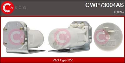 Водяной насос, система очистки окон CASCO CWP73004AS для AUDI 50