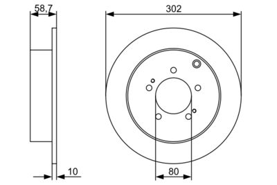 DISC FRANA BOSCH 0986479318 4