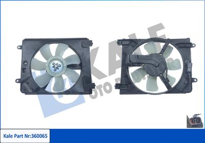 Вентилятор, охлаждение двигателя KALE OTO RADYATÖR 360065 для HONDA CIVIC