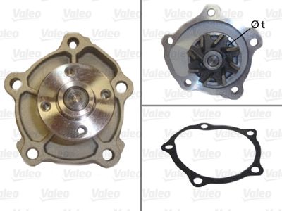 Water Pump, engine cooling 506975