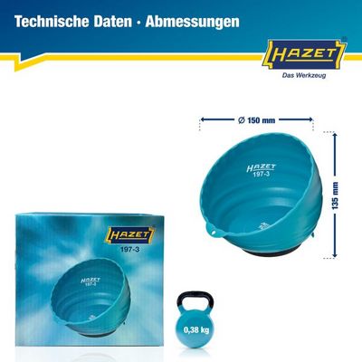 HAZET Magnetická miska 197-3