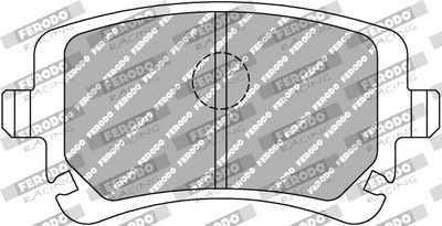 BREMSBELAGSATZ SCHEIBENBREMSE FERODO RACING FCP1655H 1