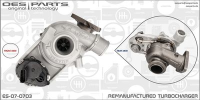 Turbo, Plniace dúchadlo OES PARTS ES-07-0703