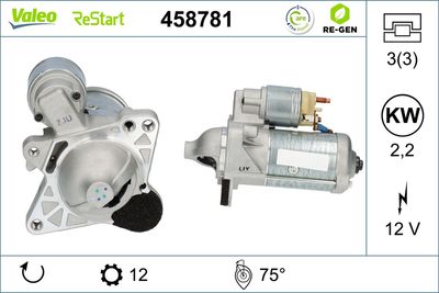 Startér VALEO 458781
